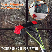 Extendable Brush Pool Brushes Telescopic Brush Deck Brush Window Cleaning Pole Water Fed Telescopic Brus Extendable Cleaner Conservatory Roof House Siding,11M/36FT