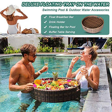 Floating Tray for Pool Thai - Floating Breakfast in Bali Accessories for Adults Swimming Pool or Hot Tub Party Serving Food Drink