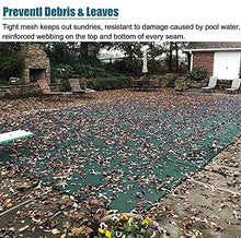 Heavy Duty Winter Round Pool Safety Cover for In-Ground Swimming Pools, Green Mesh, 5ft/6ft/7ft/8ft/10ft/12ft/14ft/15ft/18ft/24ft Large, Custom Size (Size : 24ft/7.3m)