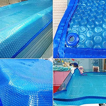 ERRULAN Solar Pool Covers for Above Ground Pools Rectangular, Swimming Pool Solar Heater, Heavy-Duty Insulating Spa Thermal Blanket (Size : 6x8m/19.7x26.2ft)