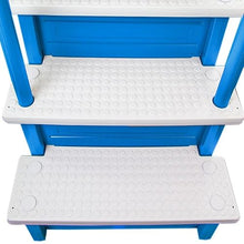 Blue with White Steps Pool Ladder for Aqua Select, Weight Capacity 350 lbs