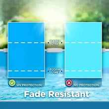 IJOWEEN 33 Feet Round Above Ground Swimming Pool Liner, 25 Gauge Thick