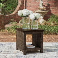 Signature Design by Ashley Wicker Outdoor End Table with Storage