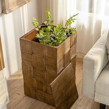 CHmrfvqtus Couch Side Table Wabi-sabi Vintage Sofa Side Table, Storage Coffee for Small Living Room, Bedside Cabinet for Homestay, Hotel & Bedroom(Medium)