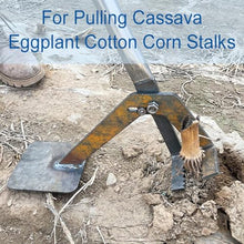 Large Size Sapling Puller, Tree Puller Tool Serrated Edge 132 Cm For Root Sapling Stalks Weeds Removal