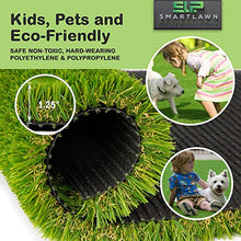 SMARTLAWN PROFESSIONAL Realistic Artificial Grass Rug, 6'X51' Carpets for Indoor and Outdoor Use, 1.25" Pile Height Soft and Lush Natural Looking Synthetic Mats