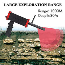 DFEDHF Lightweight Metal Detector with All-Metal, Detecting with High Sensitivity, Gold Silver Gem Diamond Metal Detector Handheld Long Range Underground