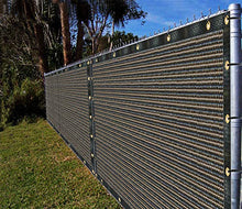Ifenceview 15' x 5' to 15' x 80' Patio Top Canopy Awning Fence Privacy Screen Driveway Carport Barn Kennel Yard Garden Plants Crops Shade Cloth Mesh Net Pergola Gazebos Cover (15' x 45', Brown)