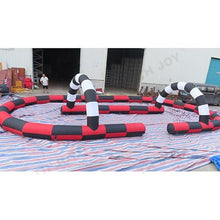 GEPAS 12x6m PVC Inflatable Go Kart Race Track As Picture Show
