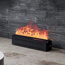 oaxroe Bedroom Fireplace Simulation Flame Electric Fireplace Insert Simulation 3D Flame Fake Fireplace Home Decoration Without Heat,steam Humidifier, Fireplace Heater(L 100cm)