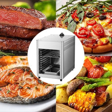 Professional 800℃ Constant Temperature Steak Oven Grill, Commercial Multi-Layer Steak Oven for Pizza, Salmon, Fruits and Vegetables(NPJ003G)