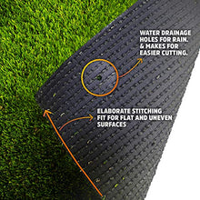 SMARTLAWN PROFESSIONAL Realistic Artificial Grass Rug, 6'X51' Carpets for Indoor and Outdoor Use, 1.25" Pile Height Soft and Lush Natural Looking Synthetic Mats
