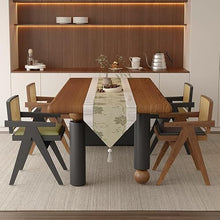 Coffee Table Solid Wood Dining Table Walnut Color Home Square Living Room Hotel Original