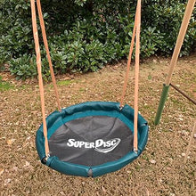 XDP RECREATION Deerfield Outdoor Playground Swing Set Green and Tan