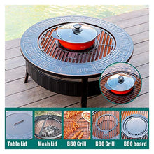 Fire Pits Outdoor Outdoor Bonfire Pit, Garden Wood Burning, Used for Backyard Terrace BBQ and Barbecue Grill, 81cm/31.8"