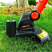Lawn Mowers Household Lawn Mower Small Electric Lawn Mower New Metal Material Handheld Lawn Mower Light and Convenient Household Lawn Mower (Black Bat (Black Battery*1)