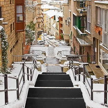 Snow and Ice Melting Mats - Roof and Valley Heater - Snow Melting Walkway Mat - Ice Dam Prevention - Non-Slip Heated Outdoor Mats - Melts 2 Inches of Snow per Hour - Tandem Connector (Color : 2PCS,