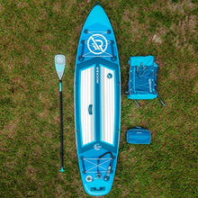iROCKER Cruiser Inflatable Stand Up Paddle Board White/Blue