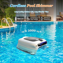 Automatic Pool Vacuum Cleaner,for Pools W/10l Large Capacity & Anti-Stuck Foam,3-Speed Modes,10-Hour Continuous Cleaning & 2000sq.ft