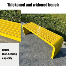 Vttui Patio Bench, Backless Patio Bench, Outdoor Park Bench 100cm
