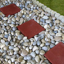 Margo Outdoor Living 1-3 in. Light Grey and Tan Beach Pebbles (1620 lbs/54-Pack Pallet)