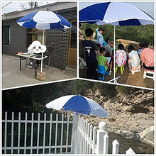 QZQHNYJ Parasol Garden Patio Umbrellas Beach Parasol, Height-Adjustable Round Umbrella, Rainproof Outdoor Umbrella, Used in Garden