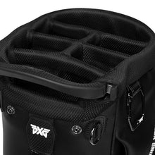 PXG Hybrid Golf Carry Bag with Stand, 4-Point Single Carry Straps - Black/White