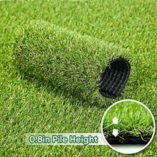 Conscience Trading Artificial Grass Turf Rug 13x25ft Green