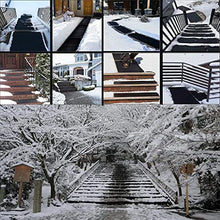 Snow Melting Mats for Stairs, Heated Outdoor Mats for Entrances 2In/H Melting Speed Melting Mats for Winter Snow Removal,20 * 30inch(50.8 * 76.2cm)