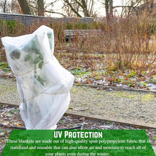 Farm Plastic Supply - Frost/Winter Protection Blanket - Plant Covers Freeze Protection, Frost Protection, Thick Frost Cloth, Plant Protector, Plant Cover Freeze Protection Winter (7.5' x 300')