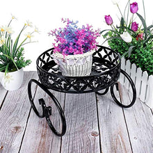 RWGOVLU Plant Stand Single Layer Metal Stand Plant Rack Flower Shelf Garden Decor Flower Rack Wrought Iron Balcony Outdoor Indoor Pot Plant Stand