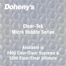 Doheny's Clear-Tek Micro Bubble Solar Pool Cover for In-Ground Swimming Pools | Increase Solar Energy Absorption, Retain Heat, Reduce Evaporation, Reduce Heat Loss & Save, 16x40 ft Clear 3200