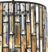 Hinkley Fredrick Ramond Gemma Large Three Light Convertible Drum Pendant Vintage Bronze Finish