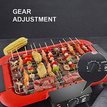 AFPSDLFJDLS Smoke Less Infrared Grill, Indoor, Heating Electric Tabletop, Non Stick Easy to Clean BBQ