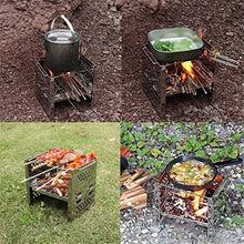 ZSRUIKJN Skewer Reusable Grill Sticks BBQ Fork Utensil Kitchen Outdoor Camping Accessories