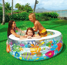 DSWMY Inflatable Pools, Inflatable Pool Easy Set Pool Without Filter Round Inflatable Swimming and Paddling Pool Fish Pond Summer Paddling Pool
