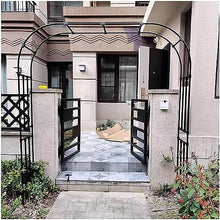 GFSGHZZ Outdoor Wedding Party Decoration with Metal Pavilion Rose Trellis Supported By Various Climbing Plants Rustic Charm,A-W210Xh240M