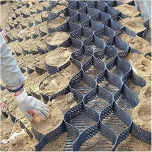 AMHUKIP HDPE Honeycomb Geogrid - 2" or 4" Soil Stabilizer for Driveways, Patios, and Slopes - Heavy-Duty Ground Grid for Landscaping and Erosion Control(6m x 8m (20ft x 26ft))