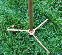 Stanwood Wind Sculpture Kinetic Copper Wind Sculpture, Dual Spinner Spinning Ficus Leaves