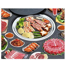 cfycfy987 Grilling Table Outdoor Household Smokeless Barbecue Table Commercial Indoor Charcoal Hot Pot Courtyard Balcony Leisure Cast Aluminum Outdoor(120cm)