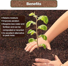 UBICON Organic Coco Coir Block - 11 lb Garden Soil for Indoor & Outdoor Use