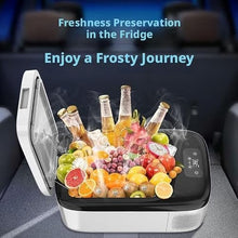 AWMGPDDBTO Mini Fridge 18L Portable Car Home Fridge
