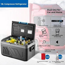 AWMGPDDBTO Mini Fridge Portable Compressor Car Fridge