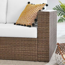 Modway Convene Love Seat Cappuccino White