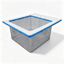 BOZHOUYUPIN 4MX3M Portable Inflatable Yacht water Pool Inflatable Floating Ocean Sea Swimming Pool, as picture show