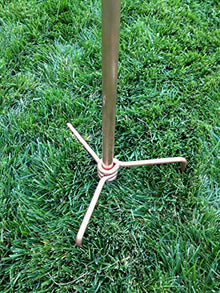 Stanwood Wind Sculpture Large Kinetic Copper Dual Spinner Jumbo Version Copper