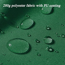 GJMDCMA Premium 14x10ft Green Waterproof Polyester Patio Umbrella Replacement Canopy Fabric – Sunshade Cover for Outdoor Market Restaurant Cafe Window and Door Use