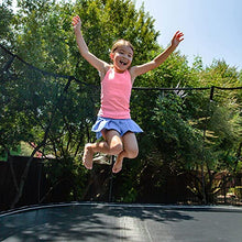 Springfree Large Square Trampoline 13x13 ft Springless Black Blue