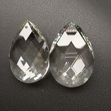 500pcs/lot 382511MM Machine Grinding Clear K9 Optical Crystal Prism Ornament Suncatcher Glass Beads For Chandelier Crystal