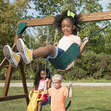Swing-N-Slide Knightsbridge Deluxe Wooden Swing Set Wood
